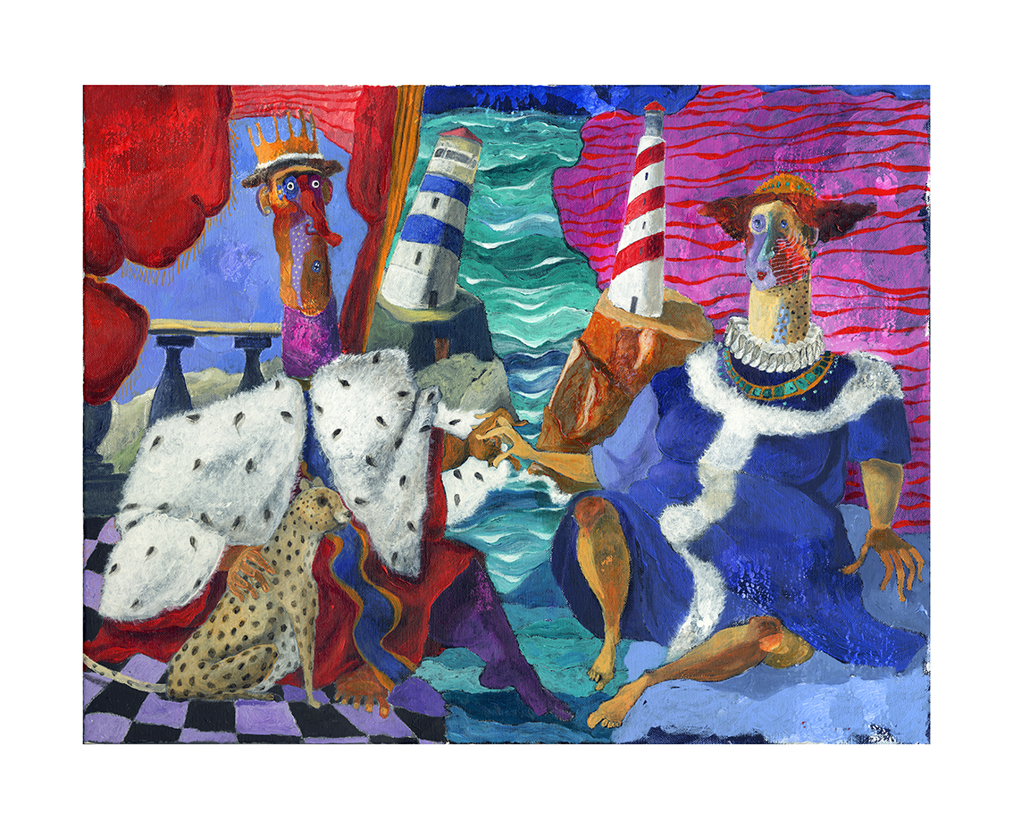 Fine Art Giclèe Pino Procopio - Il mare che divide Fine Art Giclèe Pino Procopio - Il mare che divide
