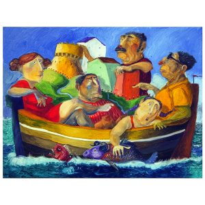 Grafica d'arte Giclee Pino Procopio - Argonauti