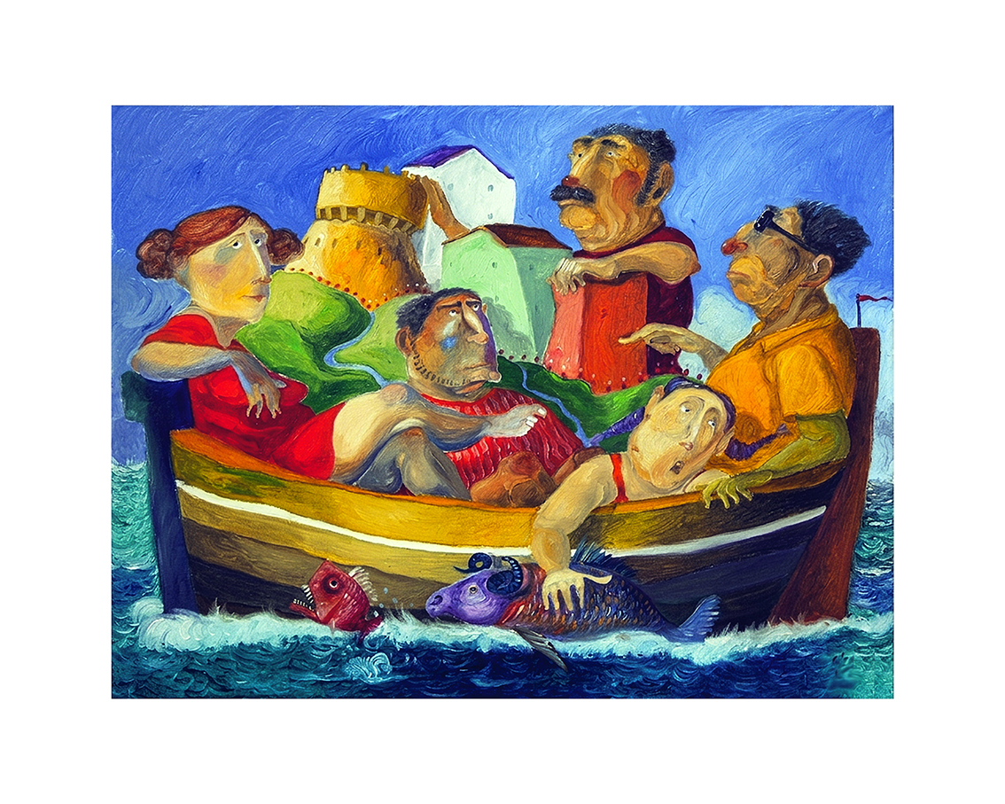 Fine Art Giclee Pino Procopio - Argonauti Grafica d'arte Giclee Pino Procopio - Argonauti