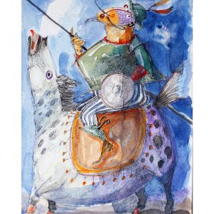 Fine Art Giclèe Pino Procopio – Don Chisciotte