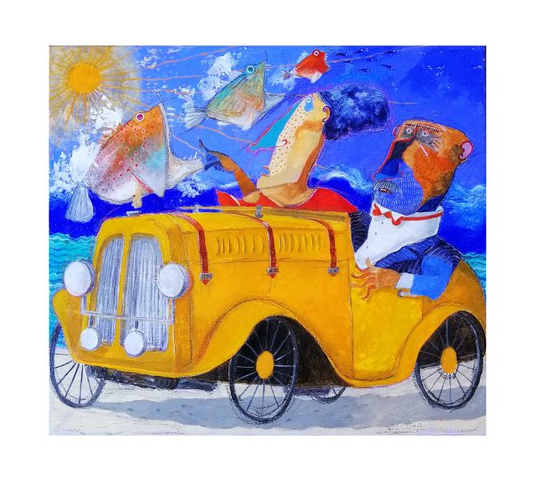 Fine Art Giclèe Pino Procopio - Controcorrente