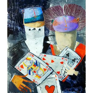 Fine Art Giclèe Pino Procopio - Partita a poker