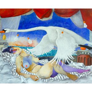 Fine Art Giclèe Pino Procopio - Leda