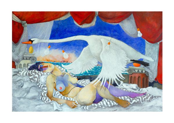 Fine Art Giclèe Pino Procopio - Leda