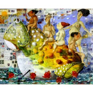 Fine Art Giclèe Pino Procopio - Ratto delle Sabine
