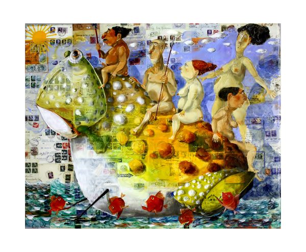 Fine Art Giclèe Pino Procopio - Ratto delle Sabine