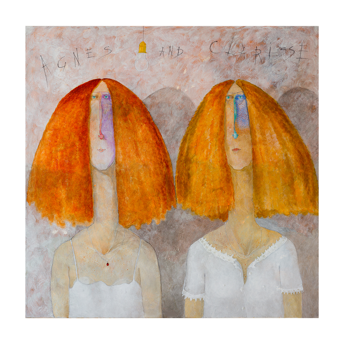 Fine Art Giclèe Pino Procopio – Agnes and Clarisse Fine Art Giclèe Pino Procopio – Agnes and Clarisse