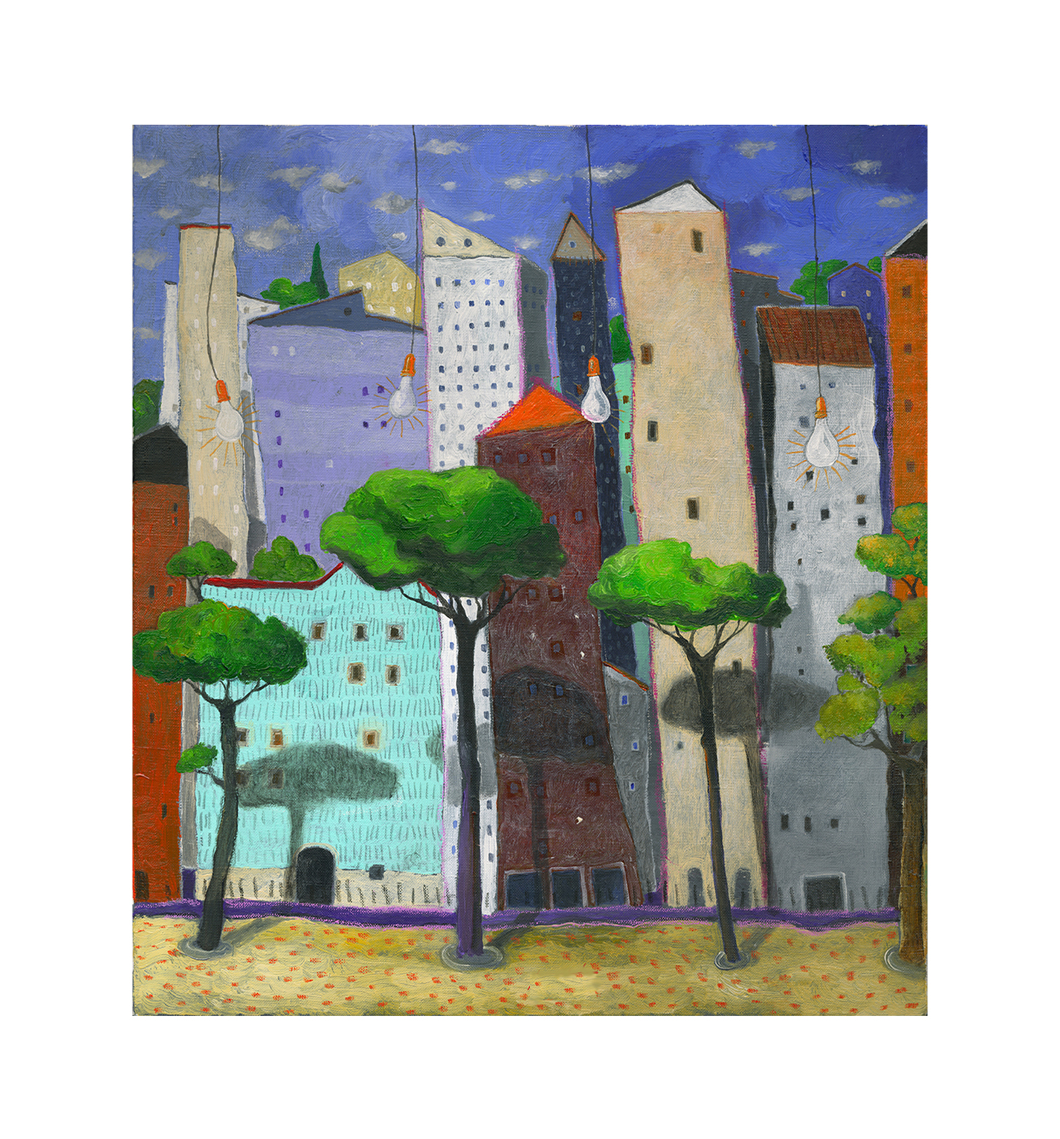 Fine Art Giclèe Pino Procopio - Las Ramblas