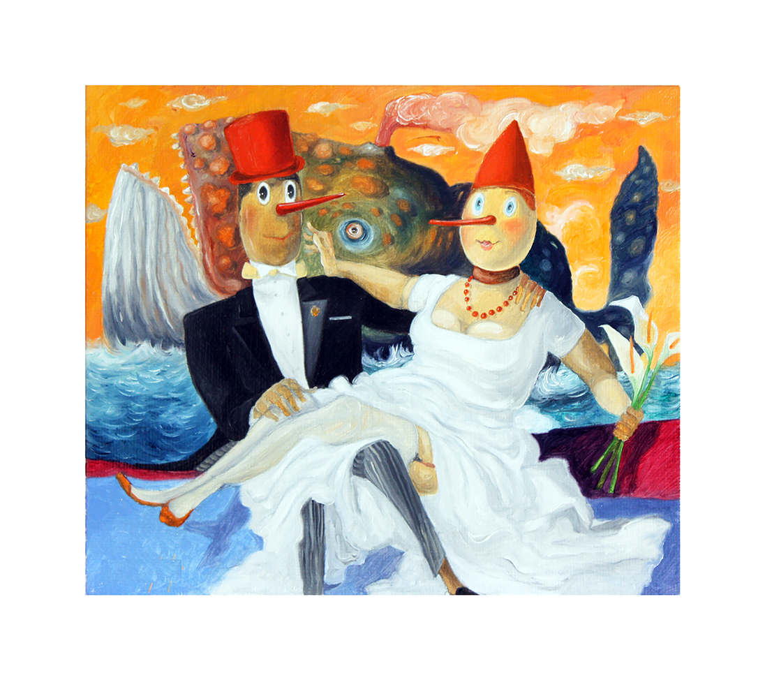 Fine Art Giclèe Pino Procopio - Le promesse