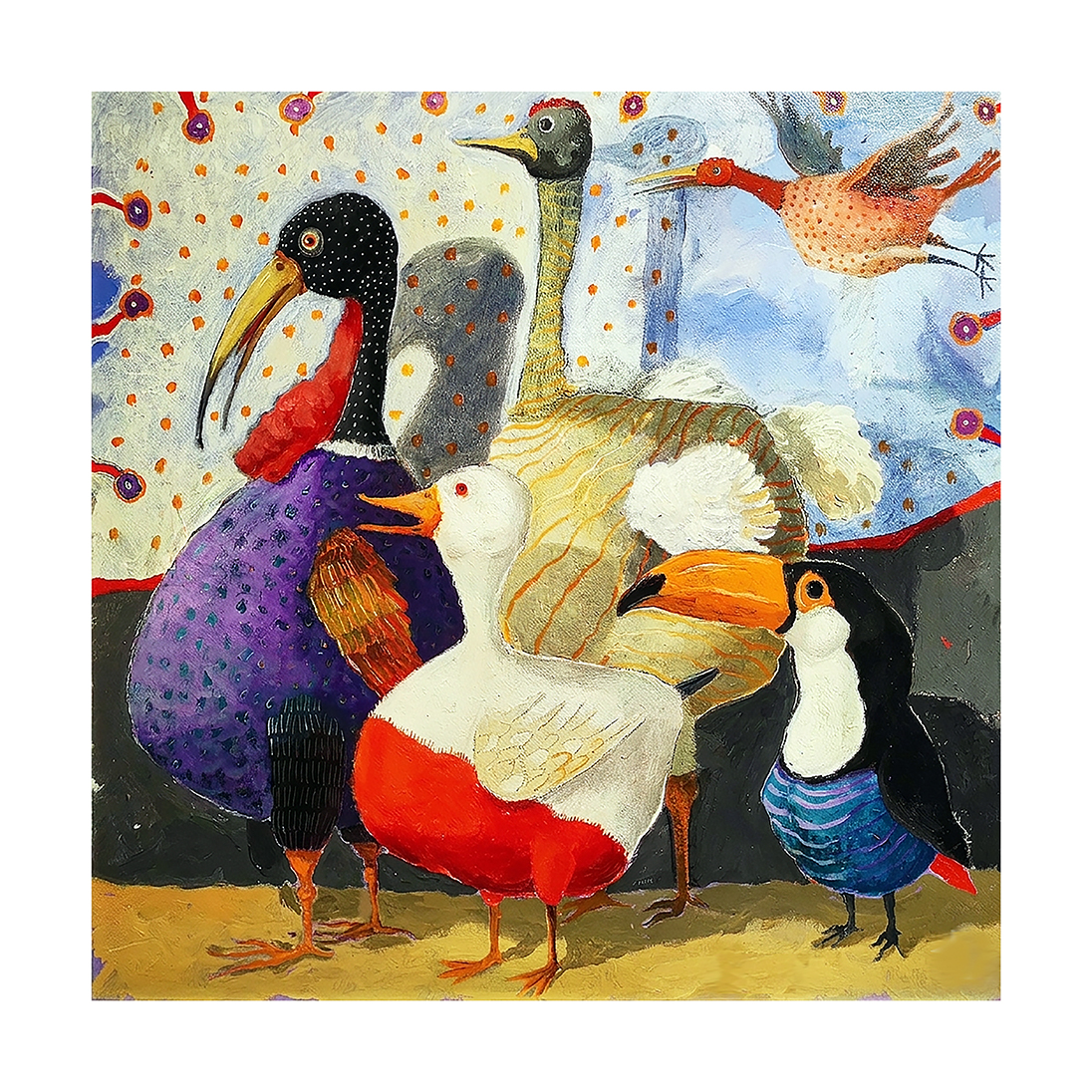 Fine Art Giclèe Pino Procopio - Migrazione a Ovest