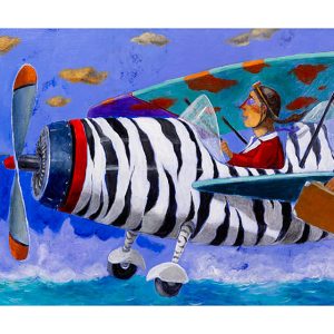 Grafica d'arte Giclee Pino Procopio - Rotta verso Sud